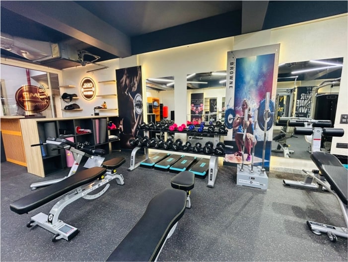 Fitness Centre-JMD Hotel Room Farrukhnagar