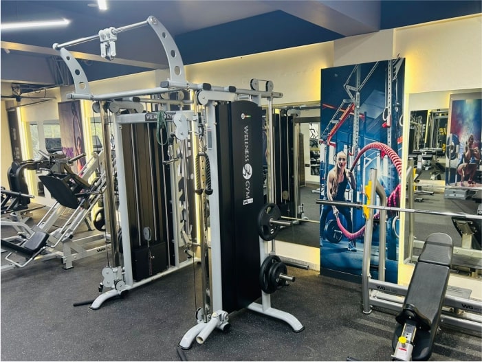 Fitness Centre-JMD Hotel Room Farrukhnagar